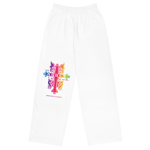 The Abbey Weho All-over print unisex wide-leg pants - The Abbey Weho