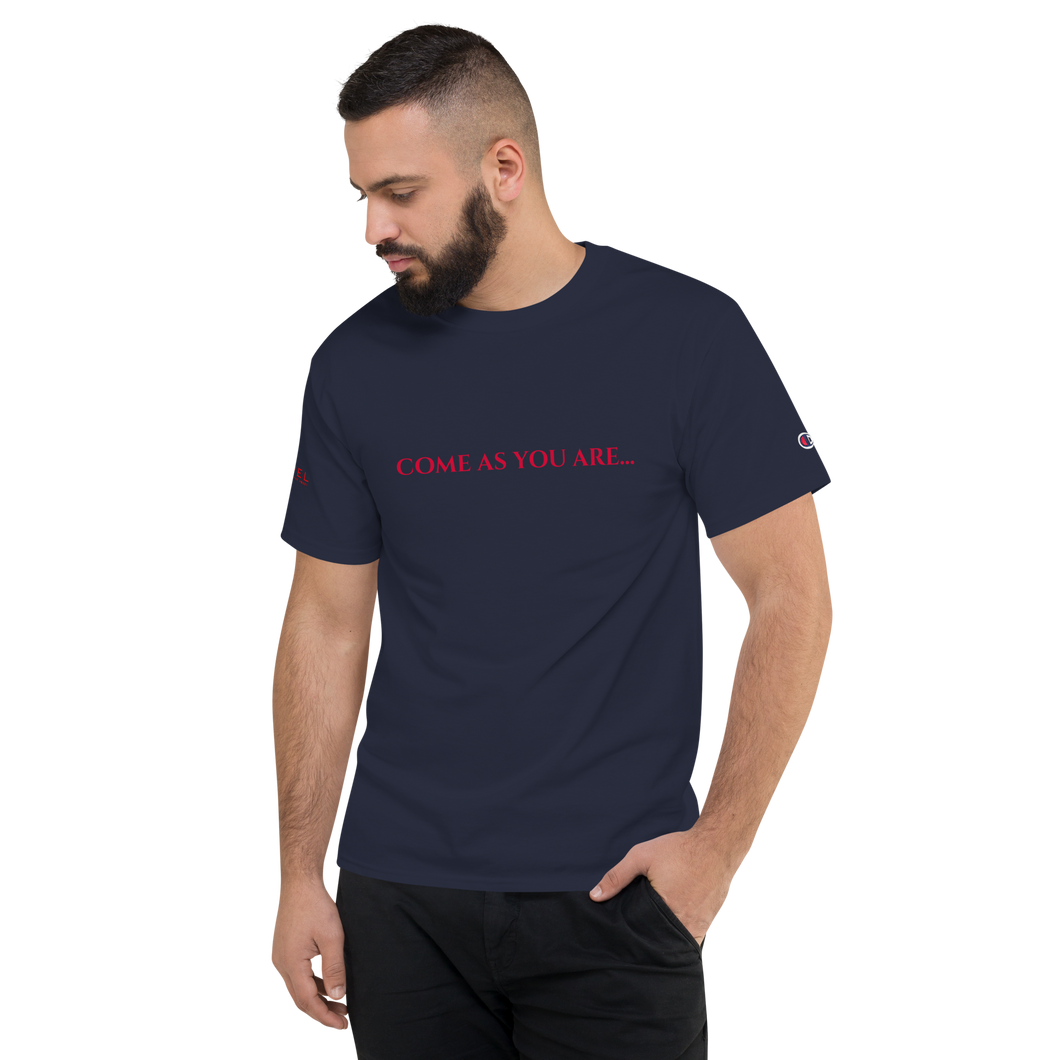 Men's champion t shirt online