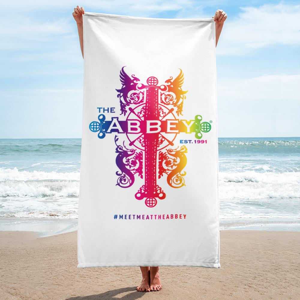 The Abbey WeHo Original Logo Towel - The Abbey Weho